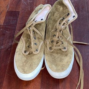 vans suede high tops